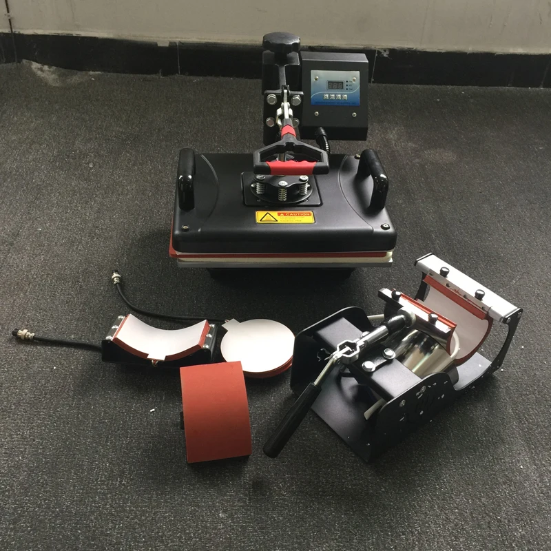 

5 in 1 cheap used t shirt heat press machine
