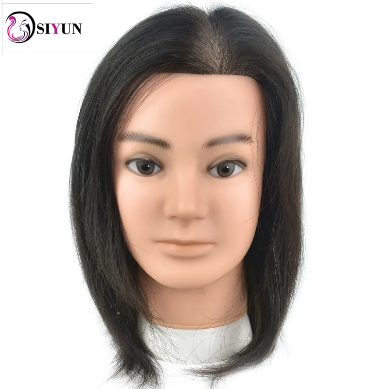 Newest Japan Male 10 Hairdresser Mannequin Head Real Human Hair Hairstyle Training Head Salon School Practice Hairdressing Head Newest Japan Male 10 Hairdresser Mannequin Head Real Human Hair Hairstyle Training Head Salon School Practice Hairdressing Head