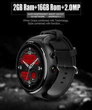 2017 New I4 Air Smart Watch 2MP Camera 2GB/16GB MTK6580 Android 5.1 Bluetooth GPS WiFi 3G Smartwatch Phone For Android&IOS