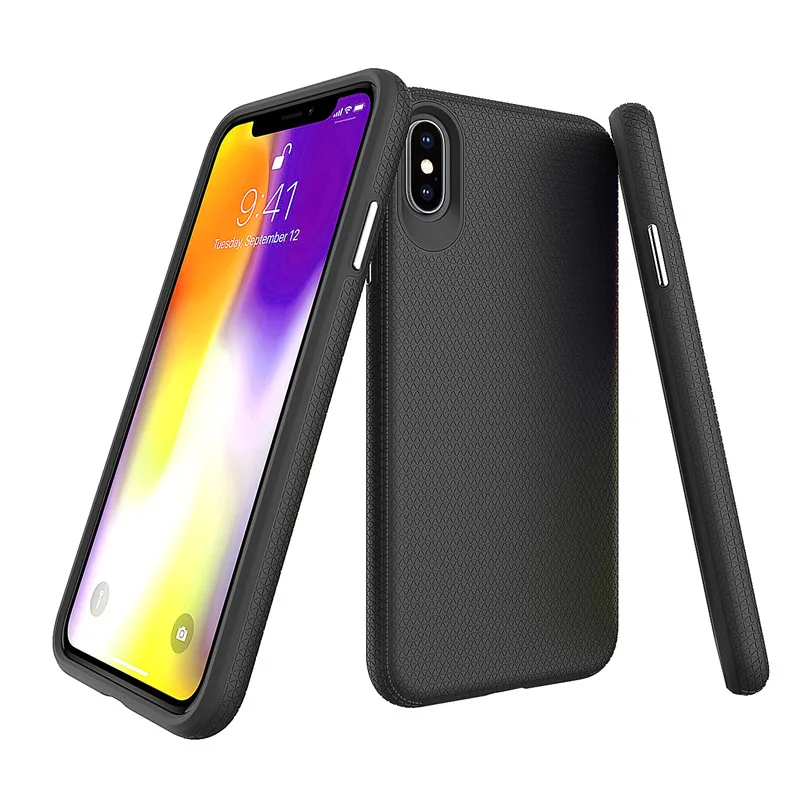 

Tikitaka Leather Case For iPhone X XS Max 8 Plus Fashion Solid Soft Anti-knock Business Cases For iphone X 6 6s 7Plus Back Cover