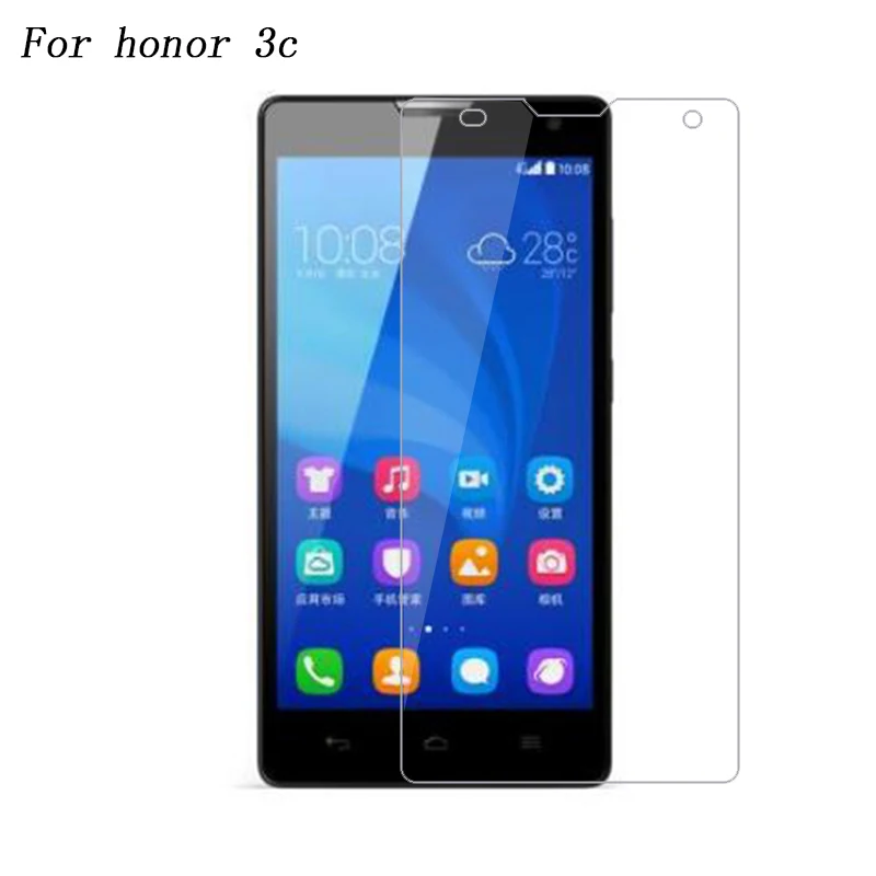 0 3 мм 9H Защитная пленка для стекла Huawei Honor 3C Анти-Царапины прочное закаленное