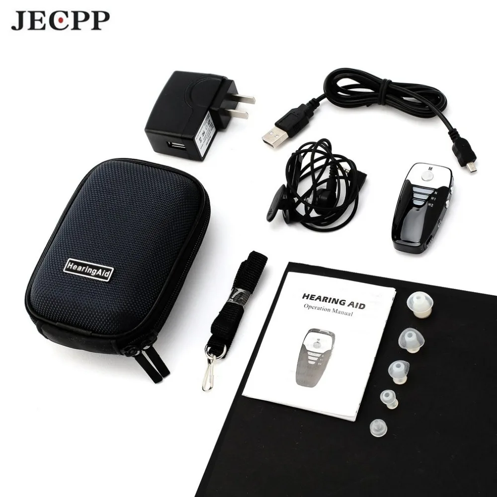 

Invisible In-ear Hearing Aid Sound Enhancement Digital Sound Amplifier Portable Tone Adjustable Volume Control Hearing Aids