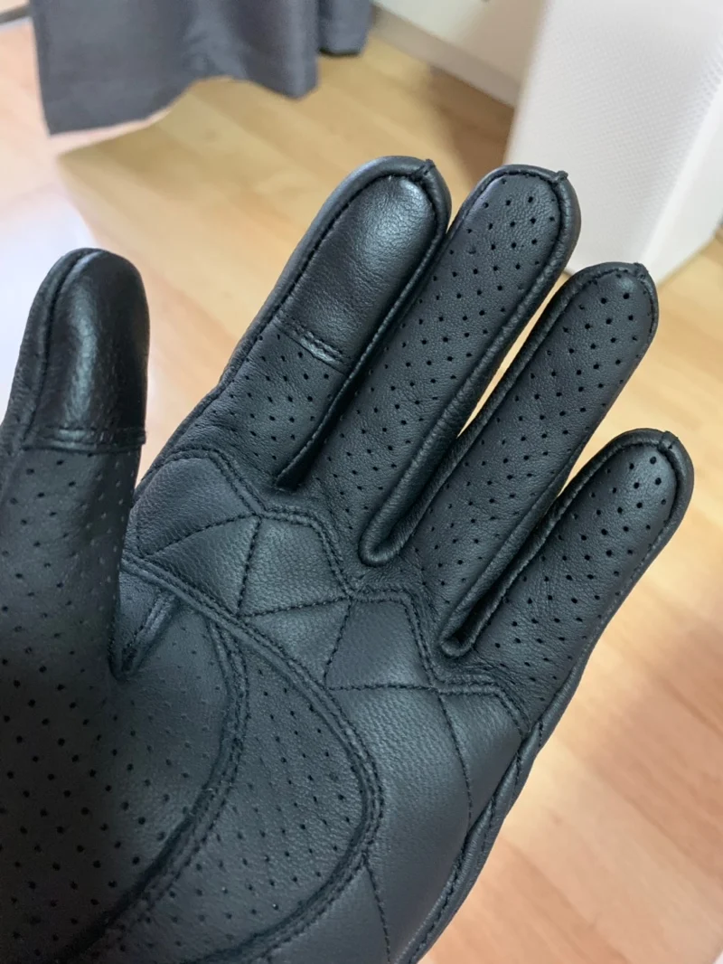 FUYILONG leather glove  brown 7