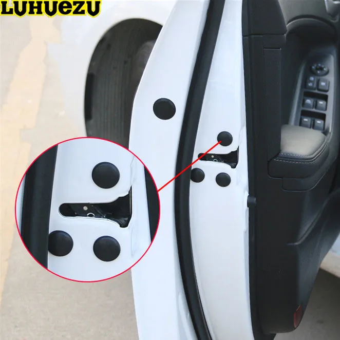 Luhuezu 12 шт. Автомобильный Дверной замок Защитная крышка винта для hyundai Tucson Elantra Creta