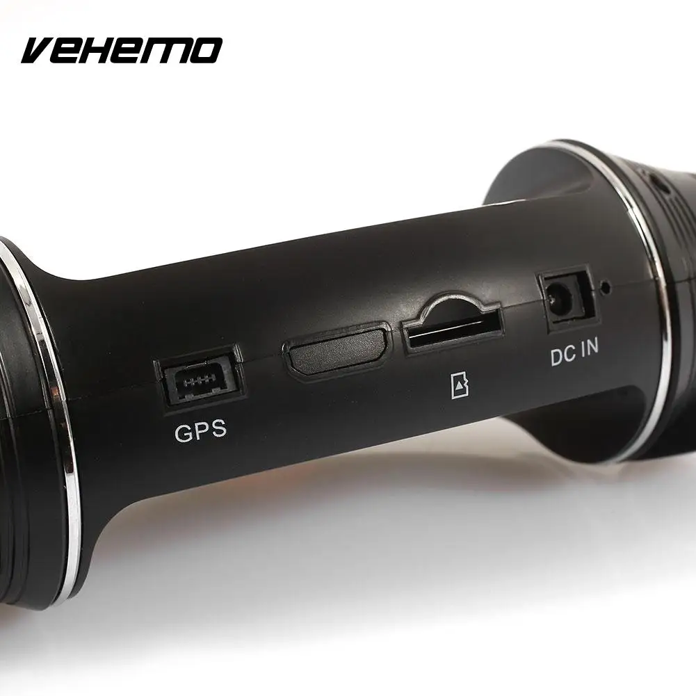 VEHEMO 2,7 ''ИК Видеорегистраторы для автомобилей Камера видеокамера Ночное Видение G-Сенсор вождения видеорегистратор для автомобиля тире парковка для курящих монитор Поддержка gps