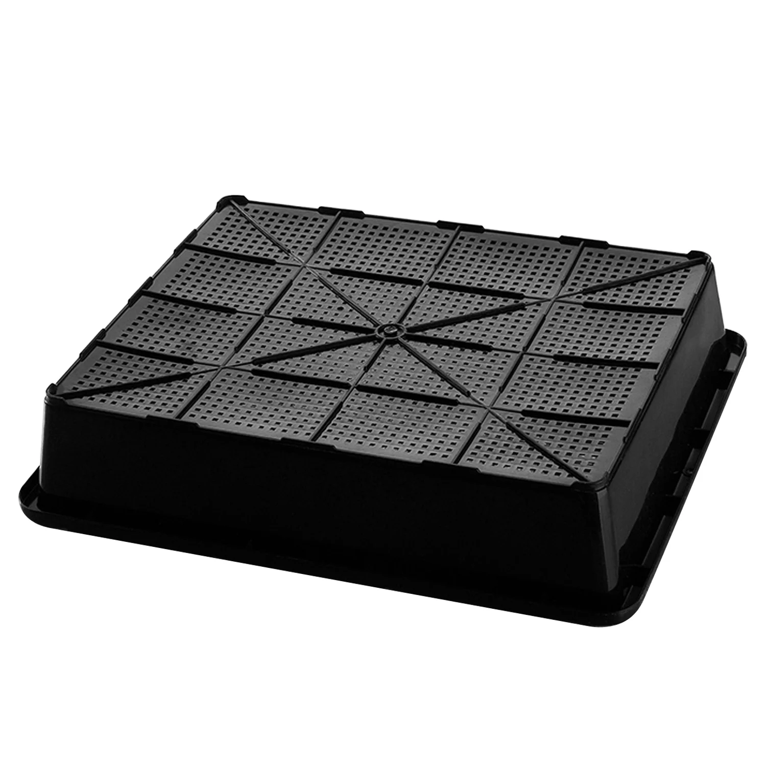 Многоразовый пластиковый поднос для выращивания растений 32x23x7 см|Детские горшки|
