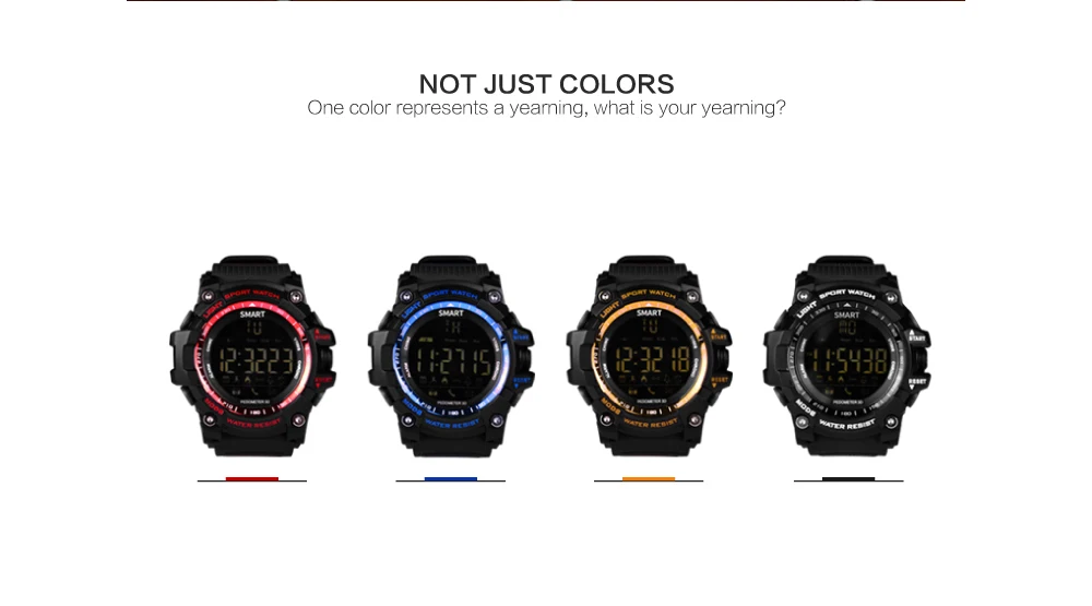 AIWATCH XWATCH Sport Smart Watch Pedometer Stopwatch 5ATM Waterproof Smartwatch  (12)