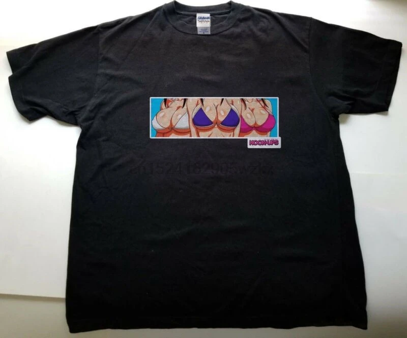 

vtg 1990s Hookups - skateboard boobs girls naughty t-shirt reprint
