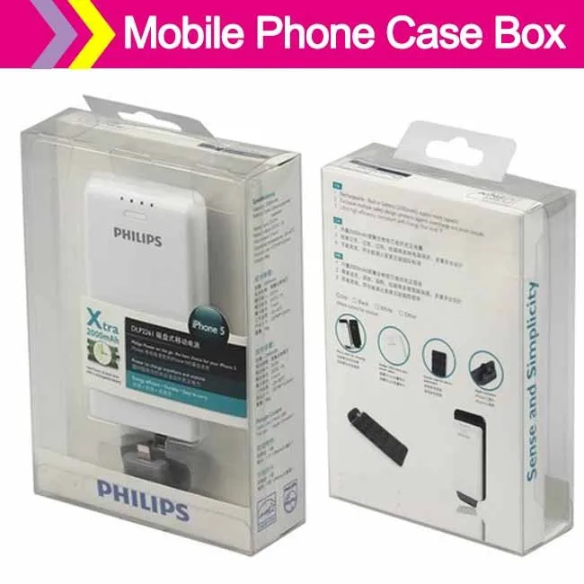 cheap mobile phone case box with hanging