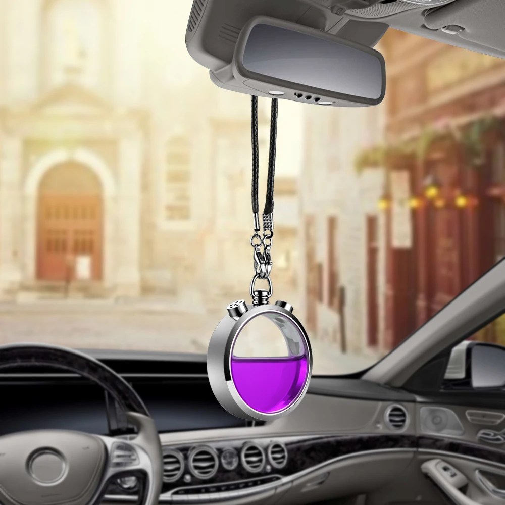

Car Freshener Auto Perfume Hanging Pendant Scent Smell Diffuser Automobiles Rearview Mirror Air Cleaner Odor Remover Accessories