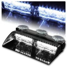 Keyecu16LED яркий сигнальная лампа Белый автомобилей Строб Даш вспышка света для интерьера крыши низкое потребление. экономии энергии. Долгий срок службы