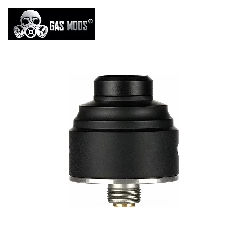 

Original Gas Mods G.R.1 RDA Tank 22mm Single coil rebuildable Dual Terminal Columnless Build Deck Side Slanted Airflow Vape Tank
