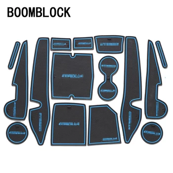 

BOOMBLOCK 1set Car Interior Mat Pad Cushion For Toyota Corolla 2006-2014 2015 2017 Accessories For C-HR CHR 2017 Accessories