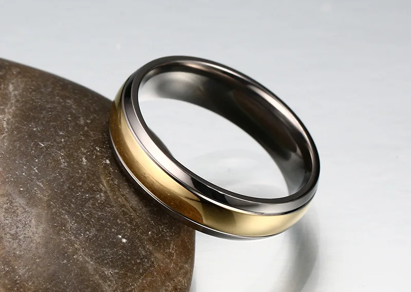 Modyle Free Shipping Super Deal Ring Titanium Engagement Wedding Bands Ring Jewelry for Men and Women