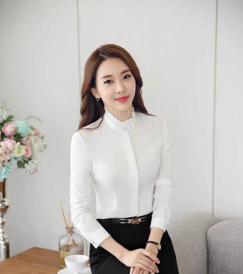 Spring Autumn Slim Fashion Long Sleeve Professional