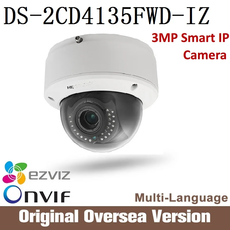 HIKVISION 3MP Ip Camera DS 2CD4135FWD IZ Poe original Cctv 1080p