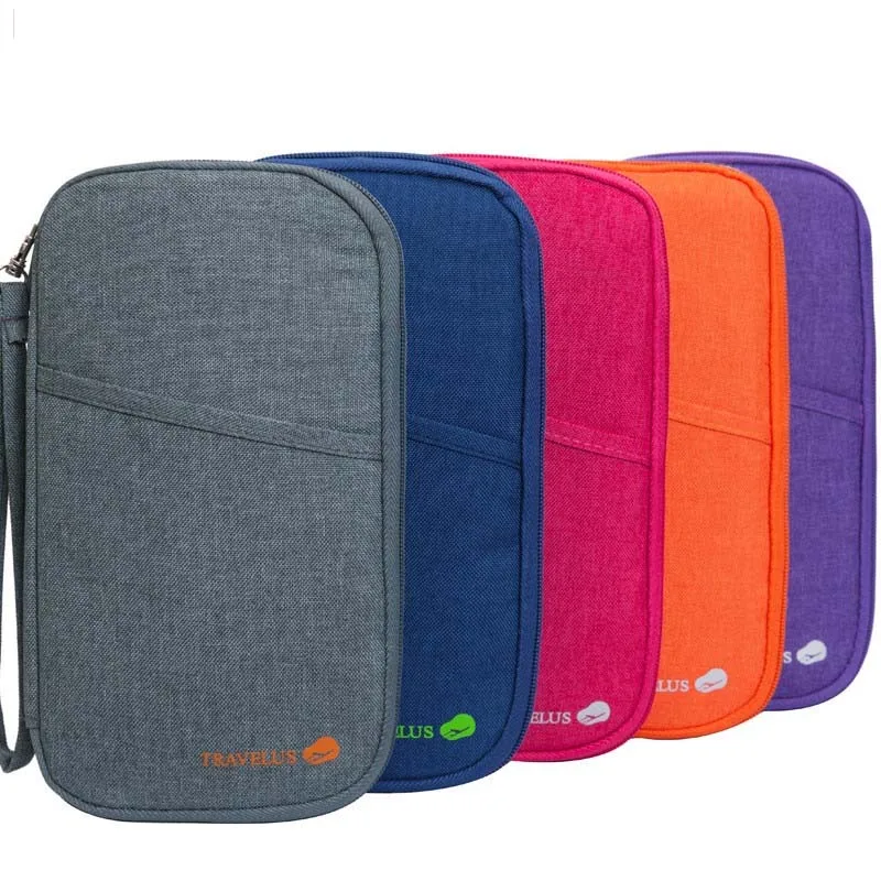 

Fashionable Multifunctional Female Travel Organizer Passport Holder Card Bag Credit Card Holder Wallet File Bag Fashionable Mult