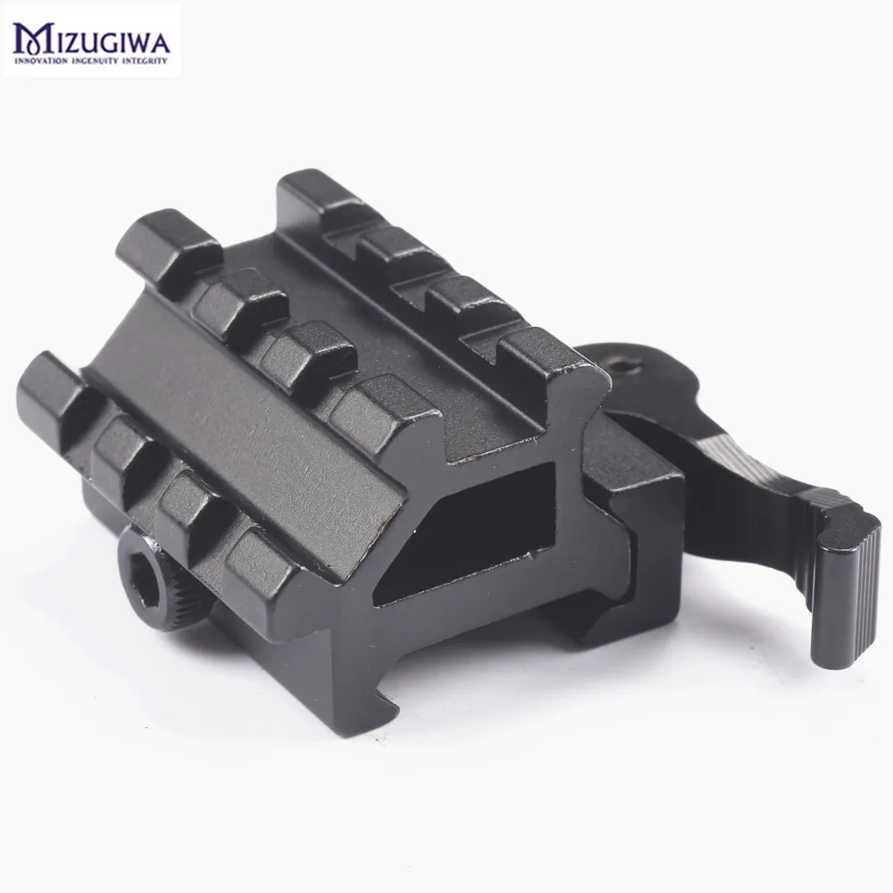 Tactical Airsoft Rifle Gun Dual 45 Degree OffSet Hunting Shooting