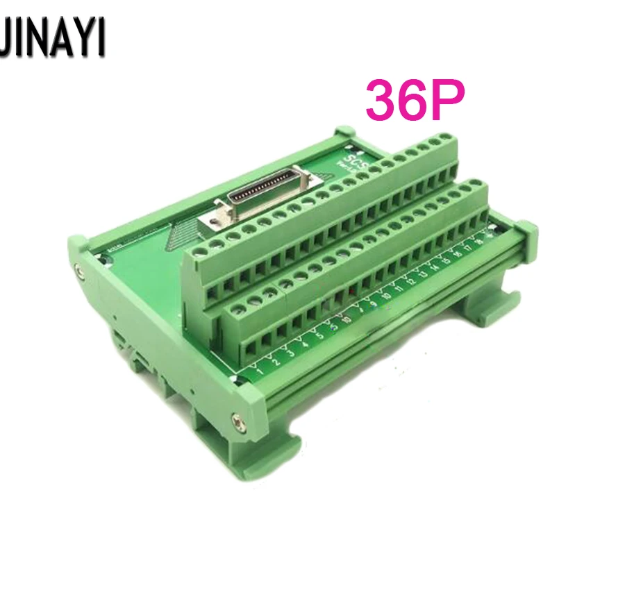 SCSI50 SCSI 50 Pin SCSI14 SCSI20 SCSI26 SCSI36 14P 20P 26P 36P блок разрывная Клеммная плата адаптер