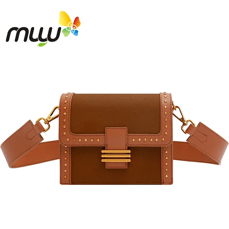 Muyu 2018 Soft PU Vintage Women Crossbody Messenger Bags Hasp Closure