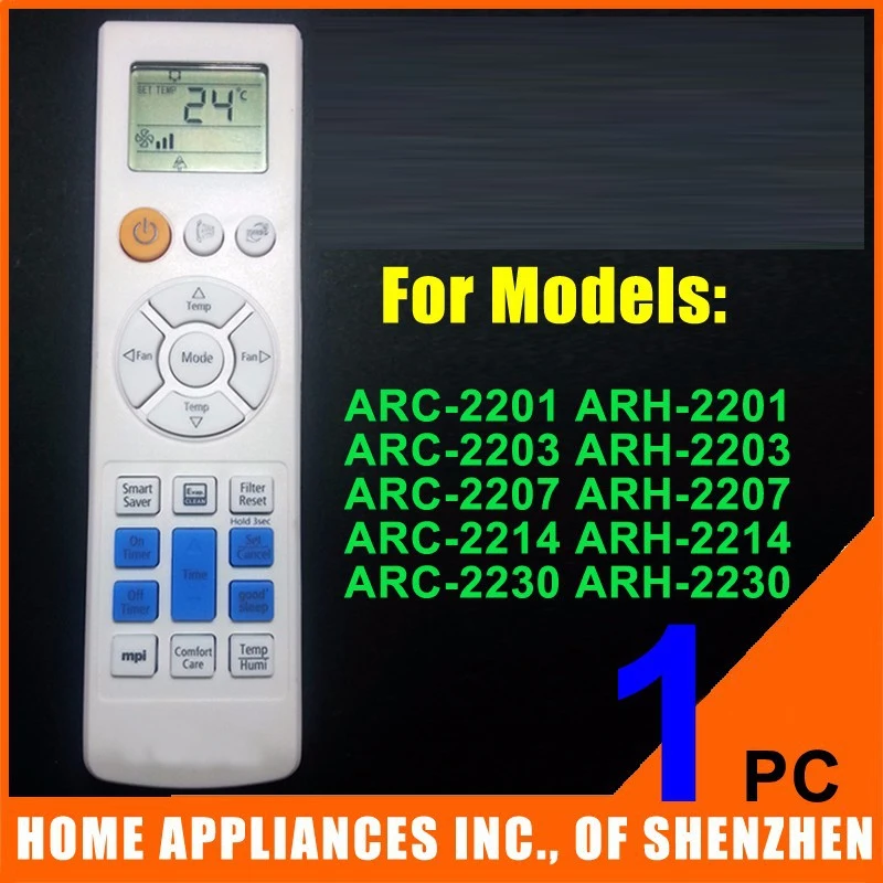 SAMSUNG Air Conditioner Remote Control Replacement for ARC 2203 ARC