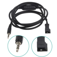 Gorący nowy 1 Pc 3 Pin 3.5mm Jack AUX Adapter interfejs radia kabel drutu dla BMW BM54 E39 E46 E53 X5