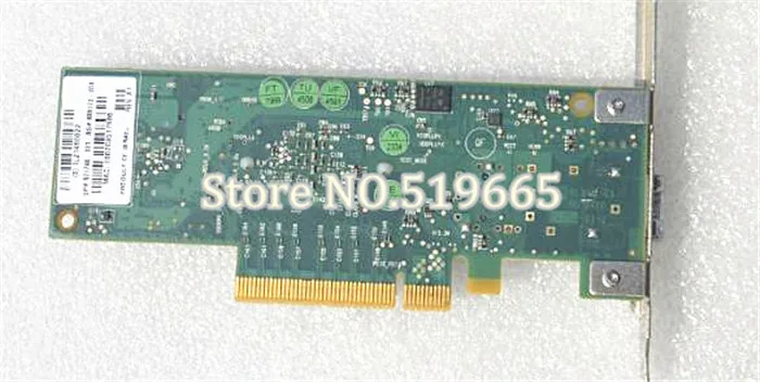  671798-001 PCIe x8 NIC 10 Gigabit 10GBe SFP + Single Port Server Adapter 10 Gbit Netzwerk Karte
