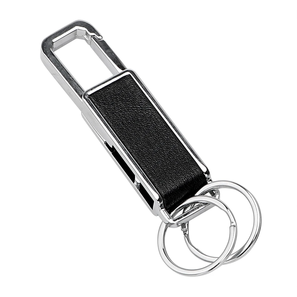 

Bottle Openers Key Chain Birthday Gift 2 in 1 Keychain Stainless Steel Key Ring Multifunction Car Accessories Car Auto Keyring