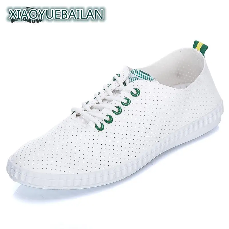

2017 New Summer Shoes White Shoe Men's Casual Holes Students