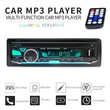 12V 1 DIN In-Dash Car Stereo FM Radio MP3 Audio Player Bluetooth 7 Color Light Hands-free Calls Aux Input SD USB MP3 Car Radios 12V 1 DIN In-Dash Car Stereo FM Radio MP3 Audio Player Bluetooth 7 Color Light Hands-free Calls Aux Input SD USB MP3 Car Radios