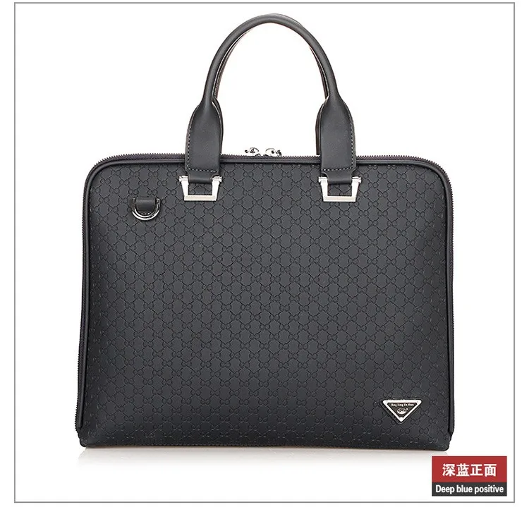 3 Цвета HK dashan бренд мужской портфель Высокое качество искусственная кожа деловой человек 15 "ноутбук сумки черные модные повседневные