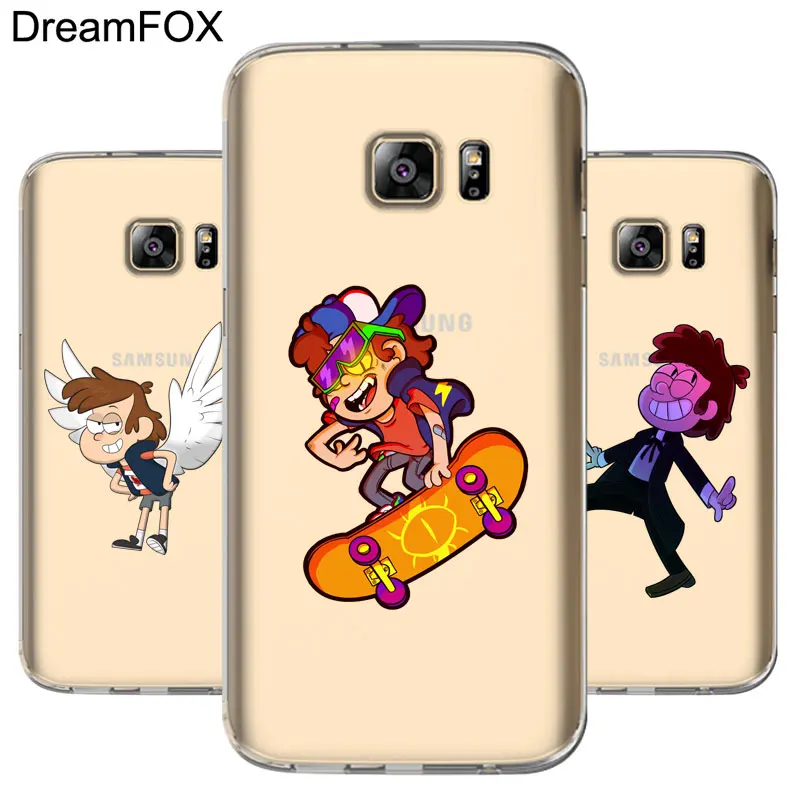DREAMFOX L587 Гравити Фолз Мягкий ТПУ силиконовый чехол для samsung Galaxy Note S 6 7 8 9 10 10e 11 11e Lite
