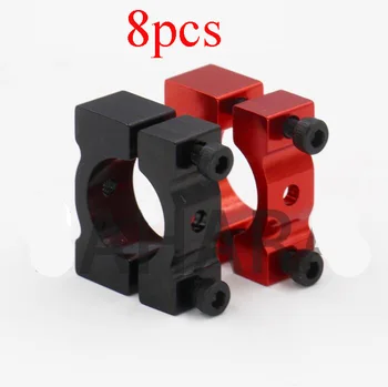 

Yuenhoang 8PCS Aluminum Alloy D16mm Pipe Clamp Thicken Tubing Clip Carbon Tube Arm Fixed Connector for RC UAV 400/450 Frame