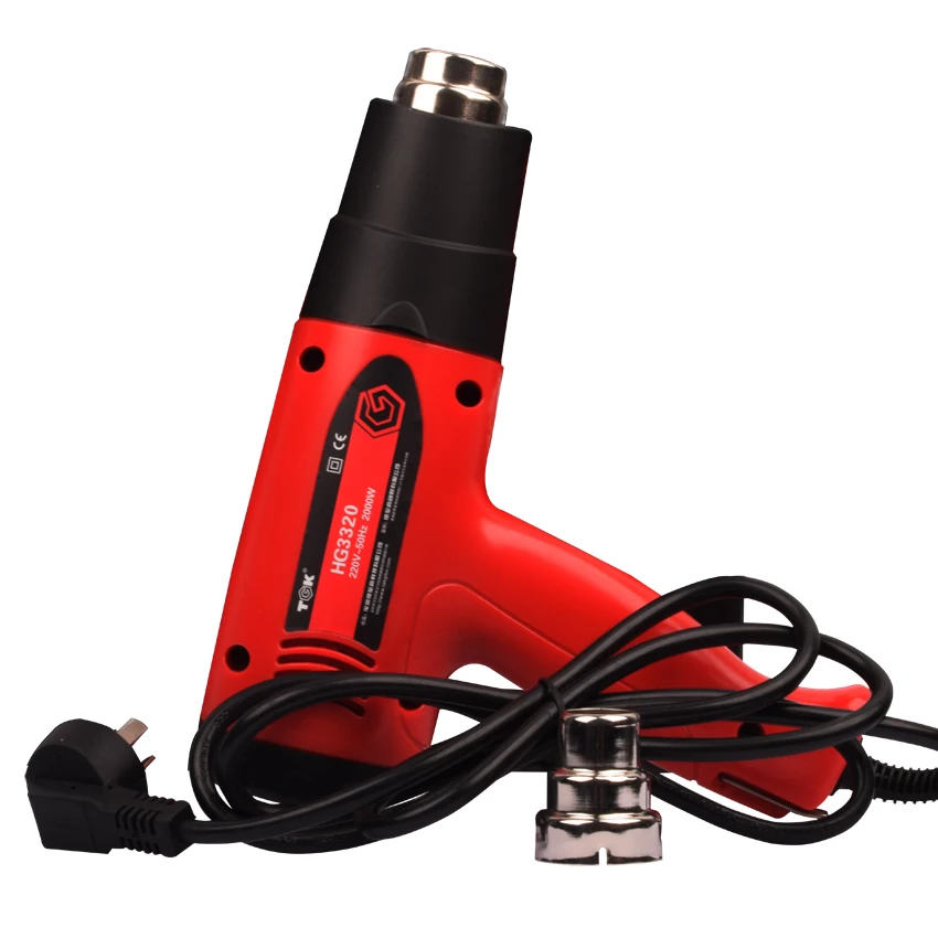 2000W High Power Heat gun 650 Degree Hot Air Blower For Shrinking, Thaw