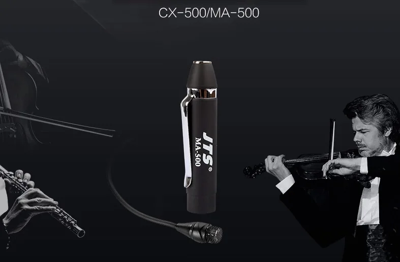 Рекомендуем Jts CX-500 ma-500 миниатюрный конденсатор музыкальный инструмент отдельный микрофон 4PIN XLR(папа
