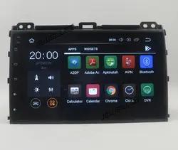 9 "Восьмиядерный Android 9,0 Автомобильный GPS радио навигация для Toyota Prado Lexus GX470 2002-2009 с 4G/Wifi, с диагностическим разъемом и цифровым