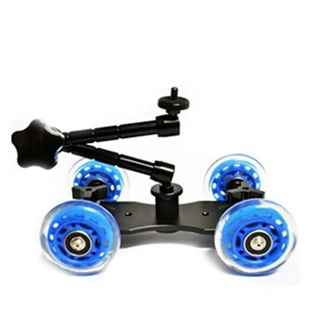 

centechia Four-wheeler Steadicam Stabilizer for Video DSLR Camera Camcorder for Canon Nikon Sony Gopro Hero Phone DSLR DV