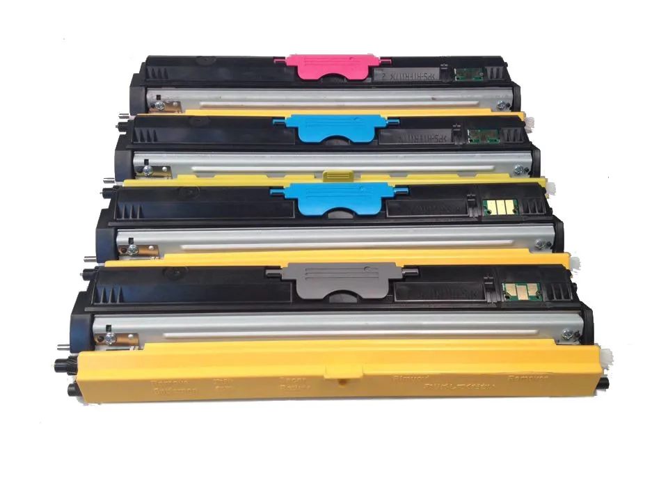 

4 Pack Compatible Konica Minolta 1600 1600W KM1600 1650 1680 1690 Color Toner Cartridge A0V301H A0V30HH A0V30CH A0V306H