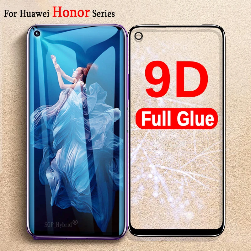 Защитное стекло закаленное 9D для Huawei Honor 20 20i 10i 10 Lite 8A 8X 8C 7A 7C Pro | Мобильные телефоны