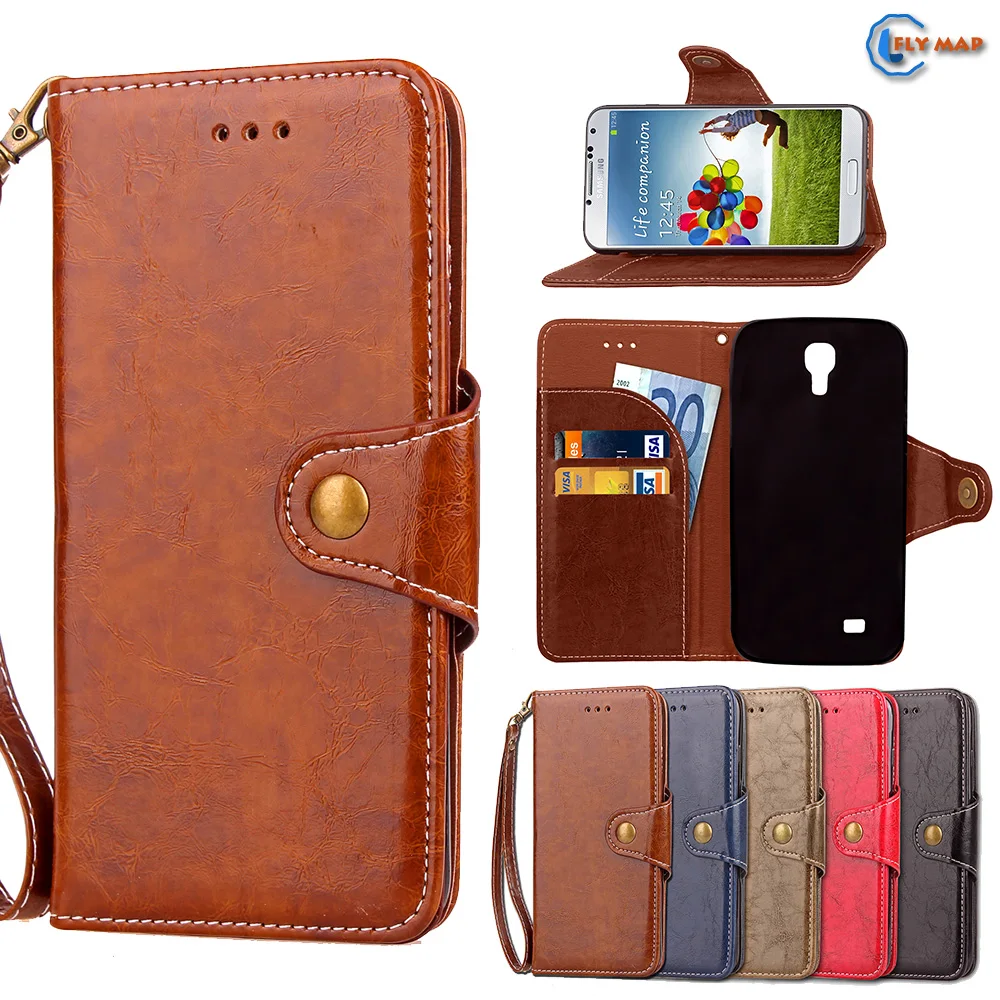 

Case For Samsung Galaxy S4 S 4 4S GalaxyS4 I9505 I9506 I9515 Wallet Flip Phone PU Leather Cover GT I9502 I9500 9505 I9506 I9515