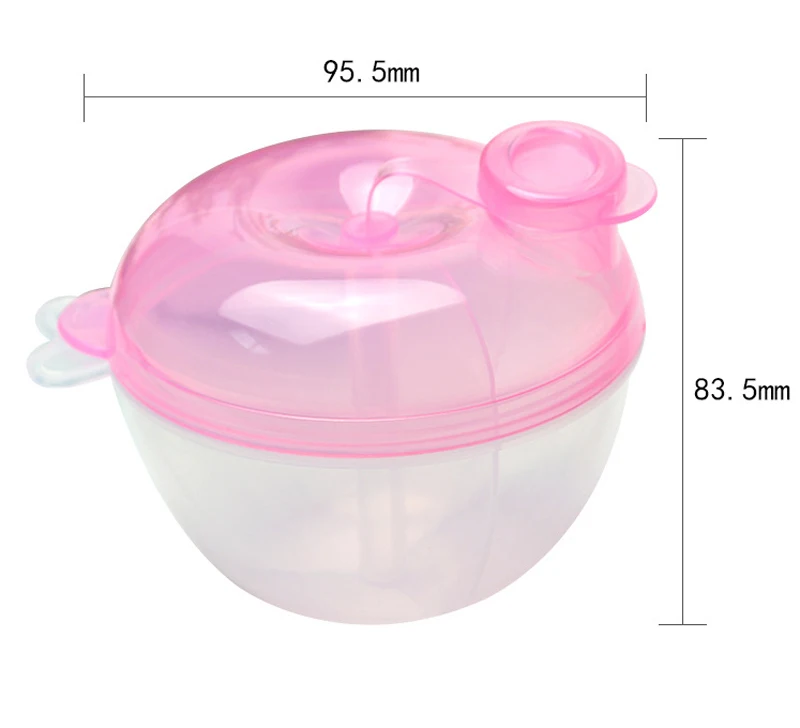 Абсолютно дозатор для детского молочного порошка, контейнер для кормления, контейнер для хранения еды, контейнер для бутылочек без токсичных веществ
