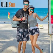 Oufisun Для мужчин модные пляжные шорты пляжные боксеры Мужские Шорты для купания шорты быстрое высыхание Для мужчин купальники спортивные плавки шорты Для мужчин