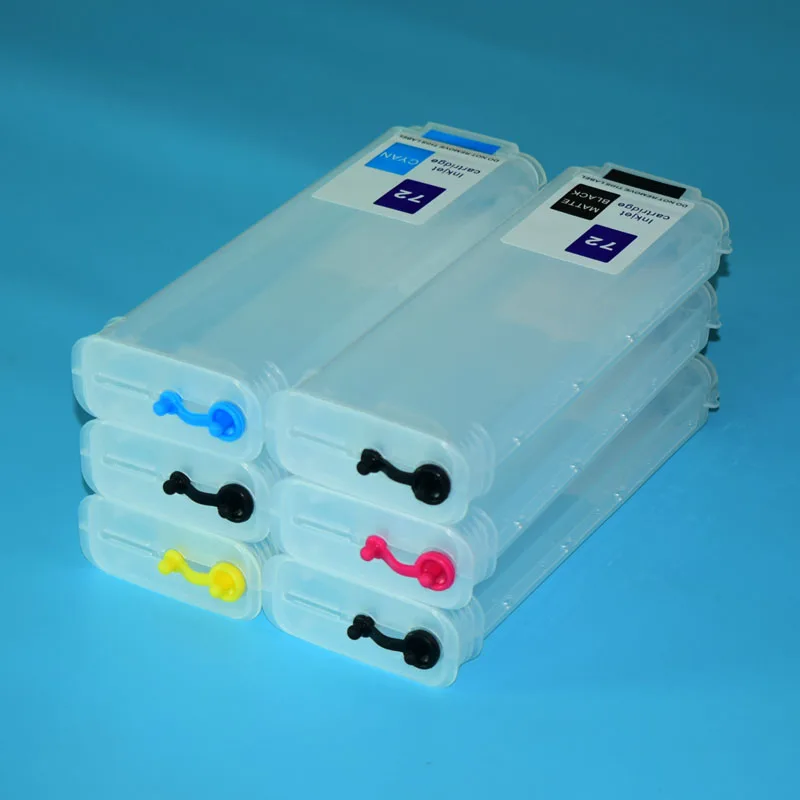280ML Bulk Ciss Refillable ink cartridge with Auto Reset Permanen Chip For HP Designjet HP72 T1100 T1300 T2300 T1120 Printers 280ML Bulk Ciss Refillable ink cartridge with Auto Reset Permanen Chip For HP Designjet HP72 T1100 T1300 T2300 T1120 Printers