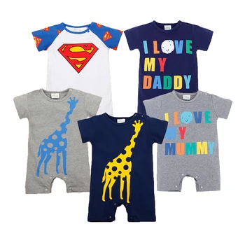 

Baby Rompers Summer Baby Boy Clothes 2020 Newborn Baby Clothes Roupas Bebe Infant Jumpsuits Kids Clothes Baby Boy Clothing Sets