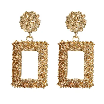 

Tassel Earrings Tin Alloy Vintage Special Offer Real Brincos 2020 Sale Earings Brand Metal Relief Earrings Female Bohemian