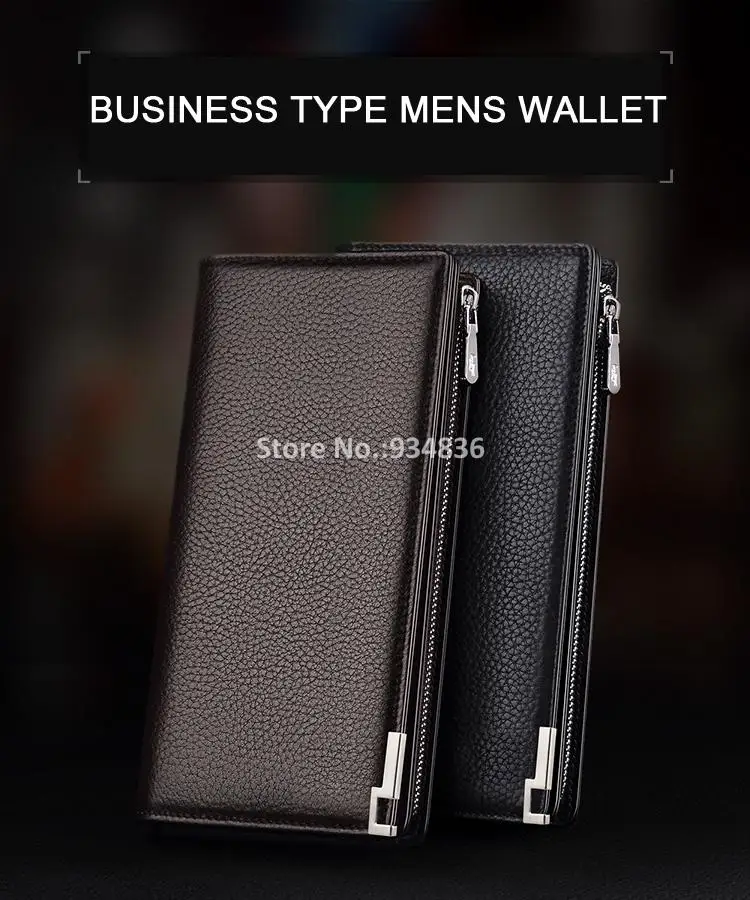designer leather wallet