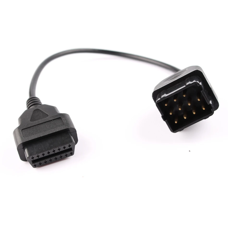 2019 для Renault 12 pin к OBD2 16 контактный разъем адаптера OBD II автомобильные Аксессуары