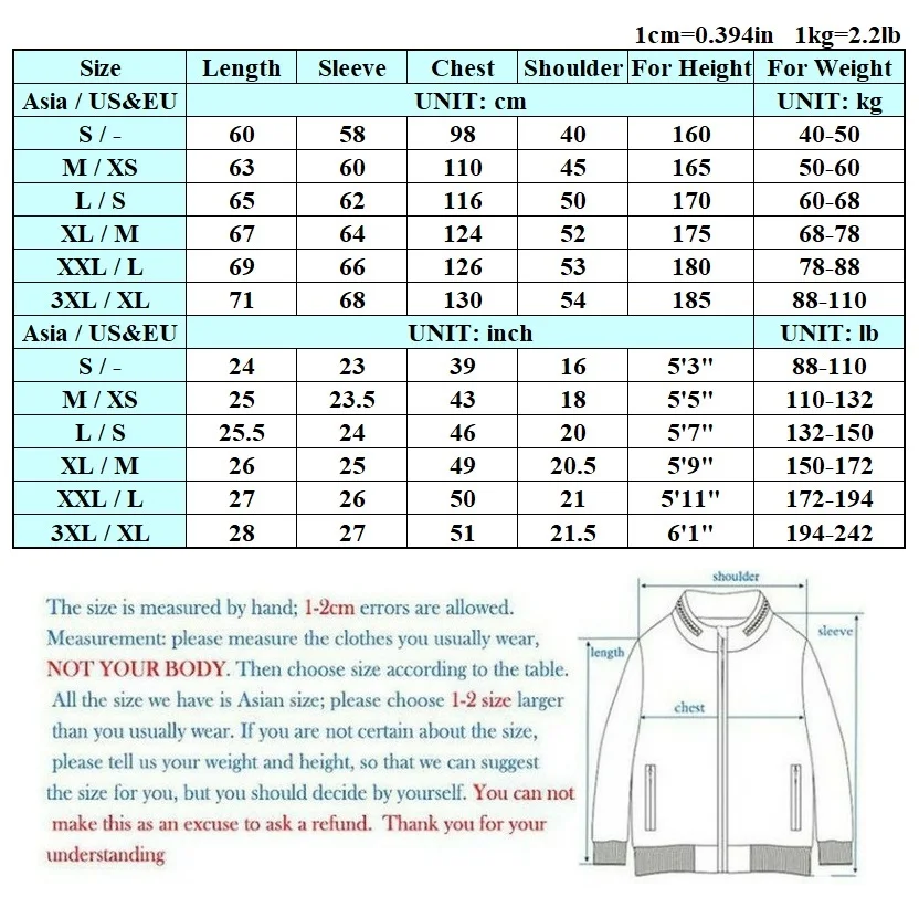 Ali And Kris Size Chart