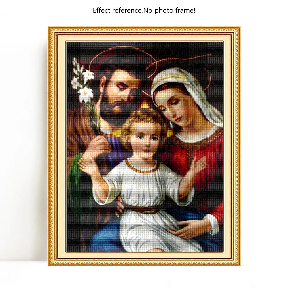 Evershine алмазная живопись с квадратными камнями религиозная вышивка алмазами