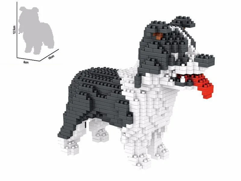 pzx blocks Border Collie 6618-4